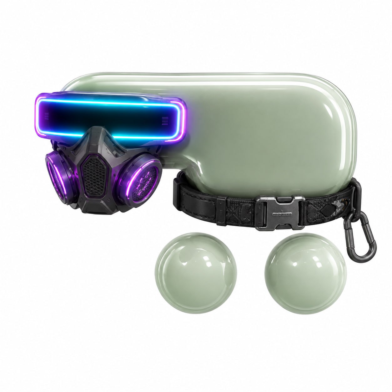 Neon Respirator Ponis NFT